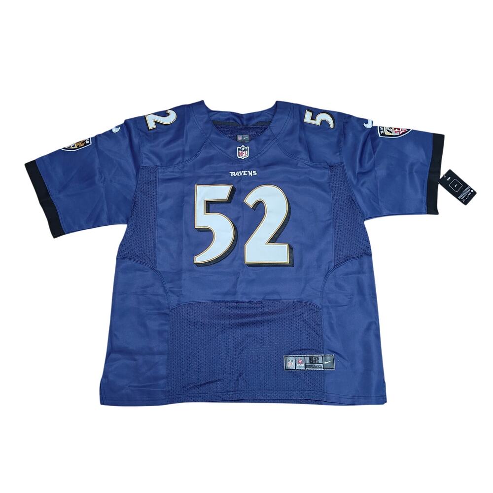 Baltimore RAVENS R LEWIS #52 Nike On Field Football Jersey 2XL
